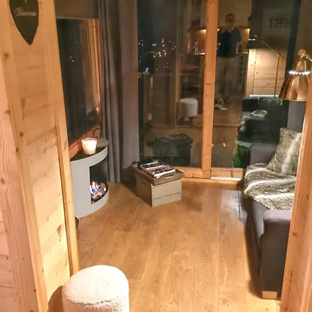 Chaleureux A Avec Vue Sur La Montagne 샬레